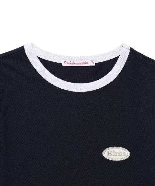 KIMS AGG BAM RINGER T-SHIRT - 2 COLORS NAVY