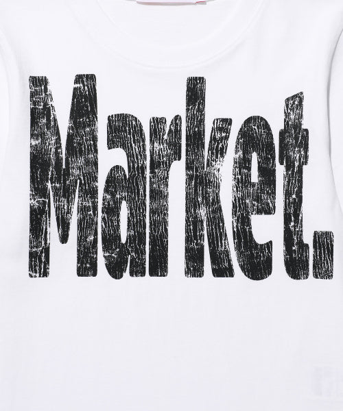 MARKET LOGO T-SHIRT - 3 COLORS WHITE