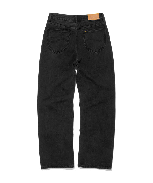 WOMEN STRAIGHT FIT DENIM PANTS - 3 COLORS BLACK