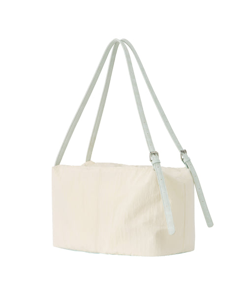 BITTERCELLS TWO-WAY SQUARE BAG - 2 COLORS CREAM