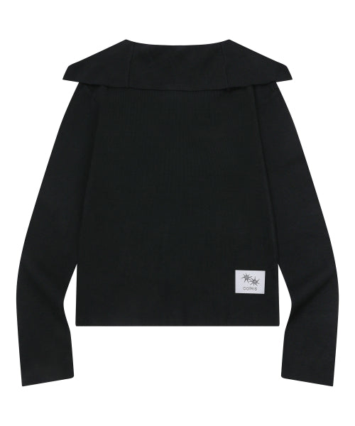 V-NECK CARDIGAN - 3 COLORS BLACK
