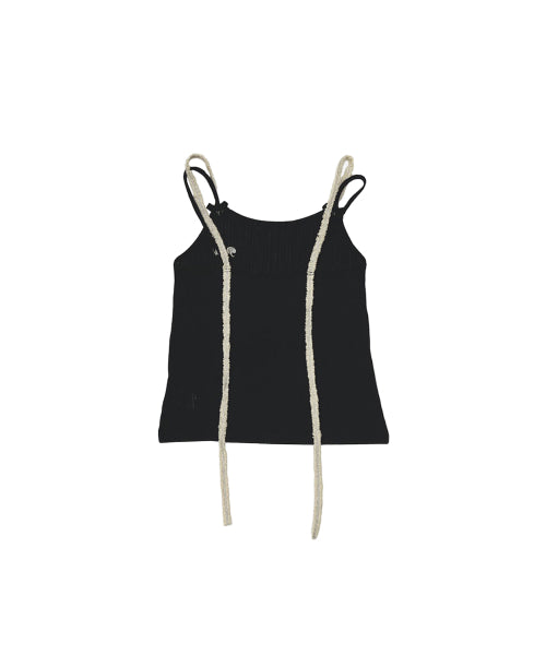 DENI SLEEVELESS NAVY - 3 COLORS BLACK