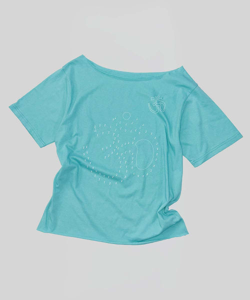 POINT TO OM TEE - 2 COLORS MINT