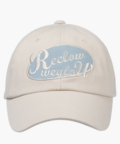 RECLOW GLOW LOGO BALL CAP - 4 COLORS IVORY