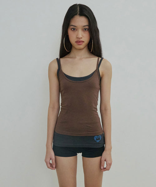 SWEET KITTY TANK TOP - 5 COLORS CHARCOAL