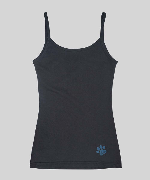 SWEET KITTY TANK TOP - 5 COLORS CHARCOAL