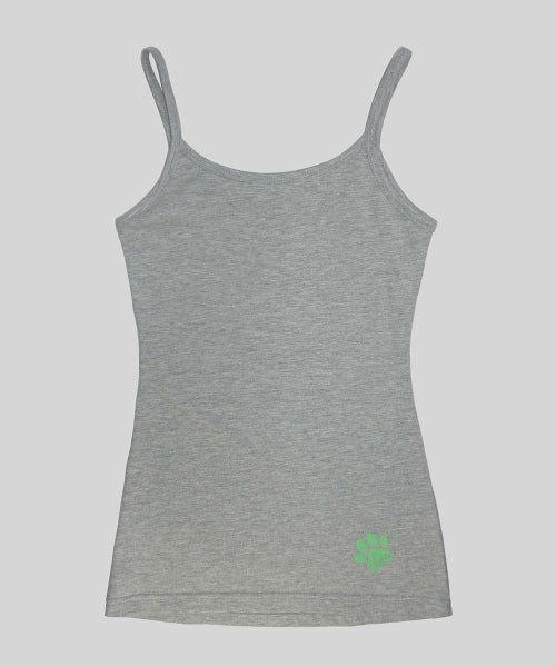 SWEET KITTY TANK TOP - 5 COLORS MELANGE GREY