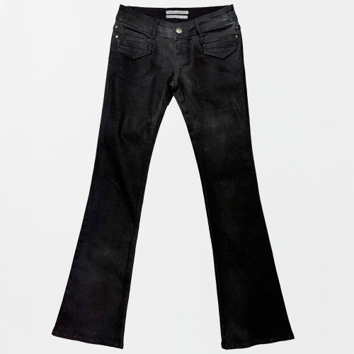 METALLIC BOOTCUT - 3 COLORS BLACK