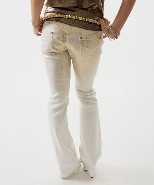 METALLIC BOOTCUT - 3 COLORS AS SHOWN