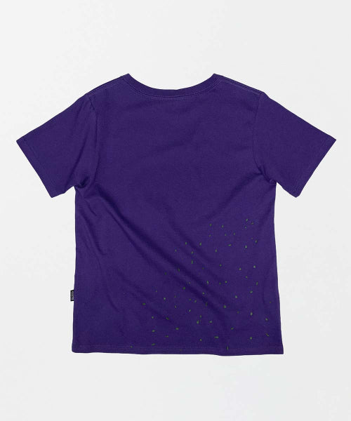 RAW STATEMENT TEE - 3 COLORS PURPLE