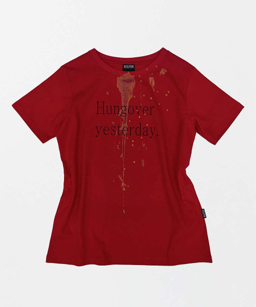 RAW STATEMENT TEE - 3 COLORS RED
