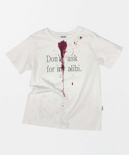 RAW STATEMENT TEE - 3 COLORS WHITE