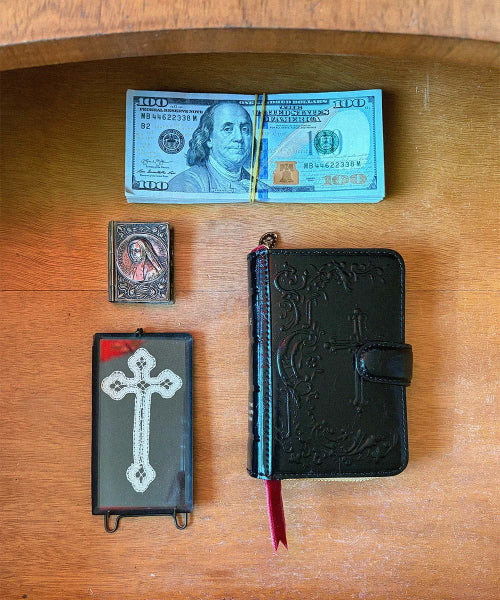 SINNER WALLET - 2 COLORS BLACK