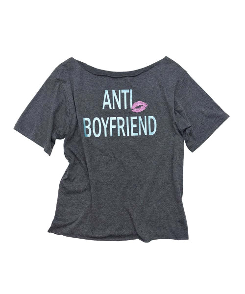 ANTI BOYFRIEND TEE NEON - 3 COLORS MELANGE