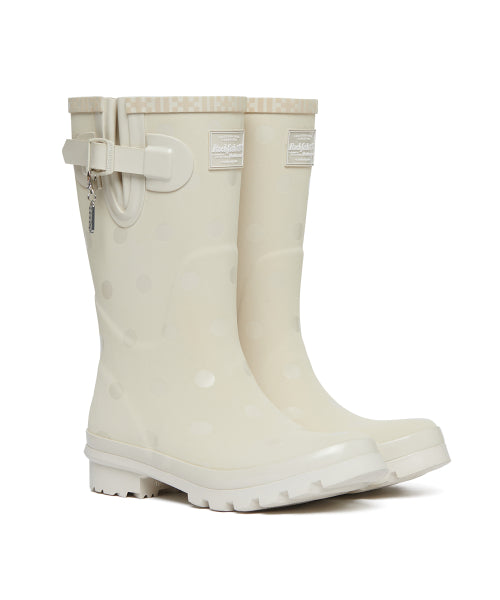ORIGINAL RAIN BOOTS SHORT DOT - IVORY IVORY