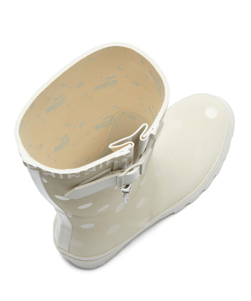 ORIGINAL RAIN BOOTS SHORT DOT - IVORY IVORY