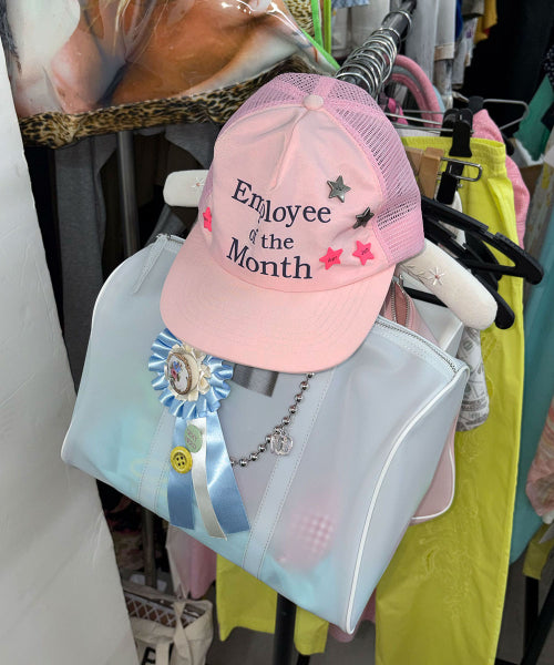 EMPLOYEE OF THE MONTH DADDY CAP - 3 COLORS BABY PINK