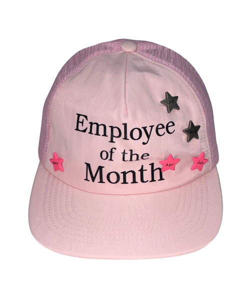 EMPLOYEE OF THE MONTH DADDY CAP - 3 COLORS BABY PINK