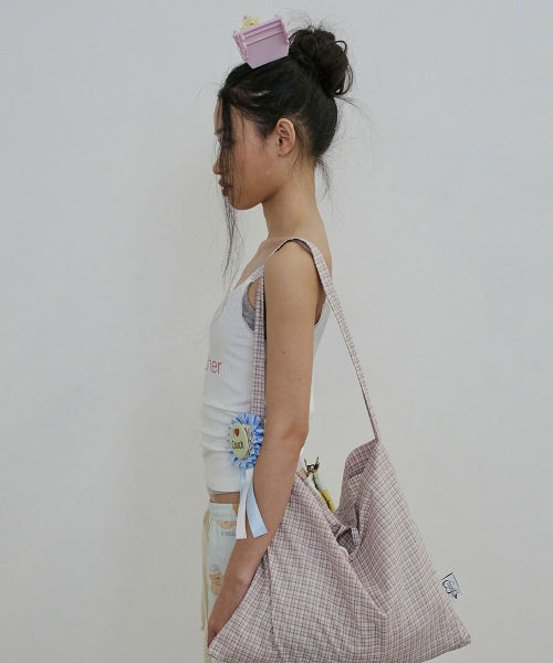 BUTTON ECO BAG AS SHOWN