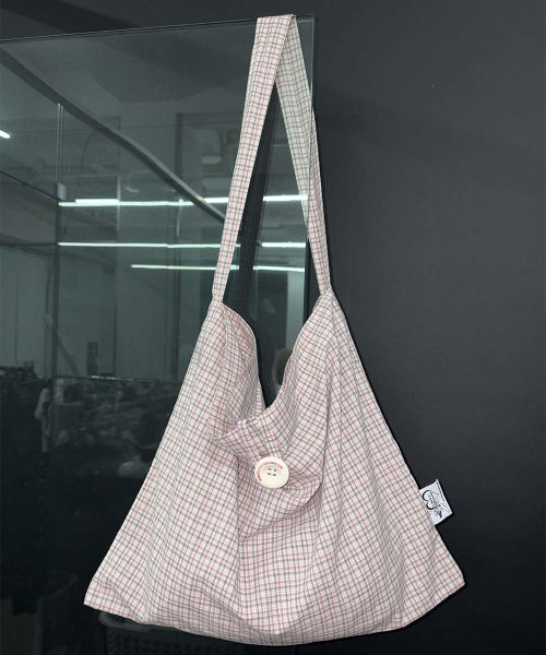 BUTTON ECO BAG AS SHOWN