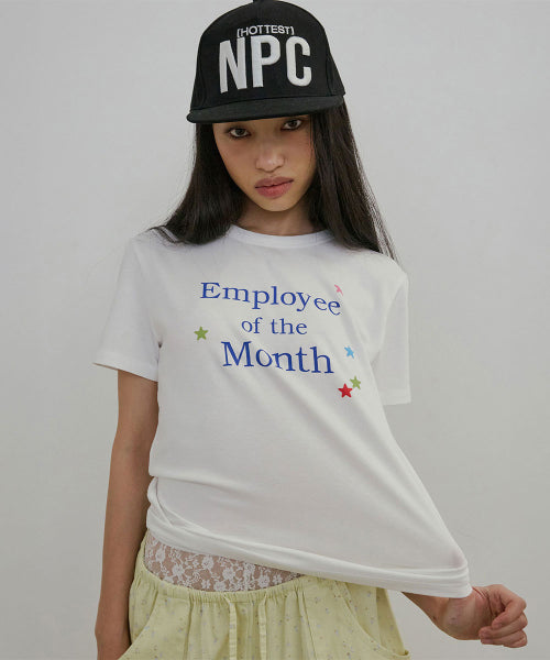 MY GO TO OFFICE TEE - 2 COLORS WHITE