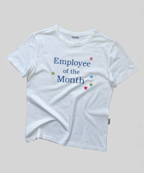 MY GO TO OFFICE TEE - 2 COLORS WHITE