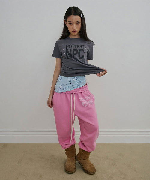 HOTTEST NPC TEE - 3 COLORS CHARCOAL