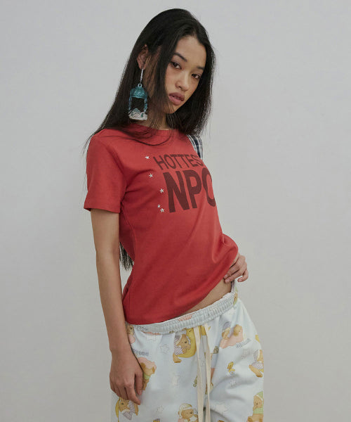 HOTTEST NPC TEE - 3 COLORS RED