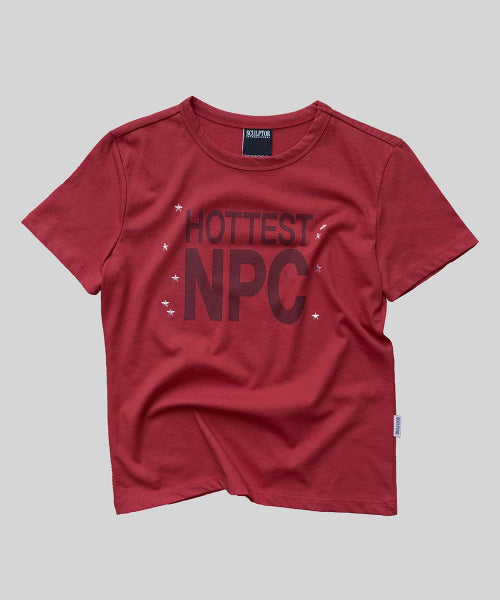HOTTEST NPC TEE - 3 COLORS RED