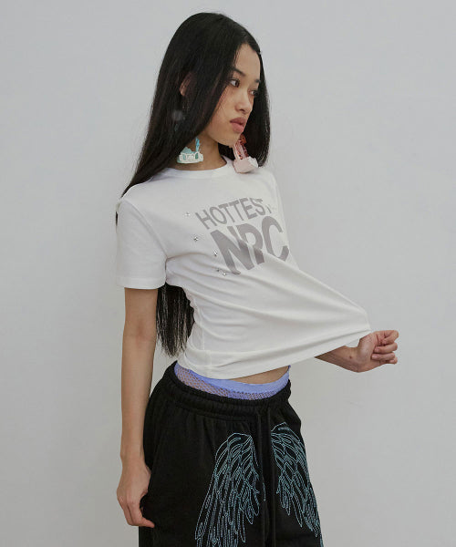 HOTTEST NPC TEE - 3 COLORS WHITE