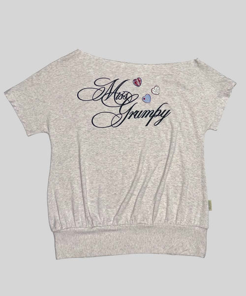 MISS GRUMPY TEE MISTY - 3 COLORS OATMEAL