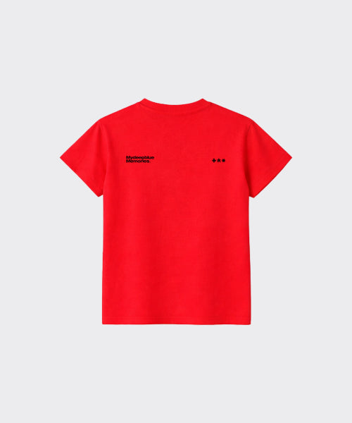 WE NEED LUV CROP TEE - 4 COLORS RED