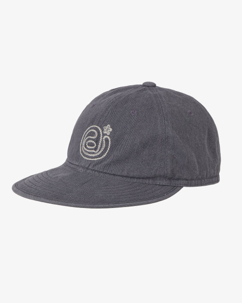 SPIRAL LOGO CAP - 3 COLORS CHARCOAL