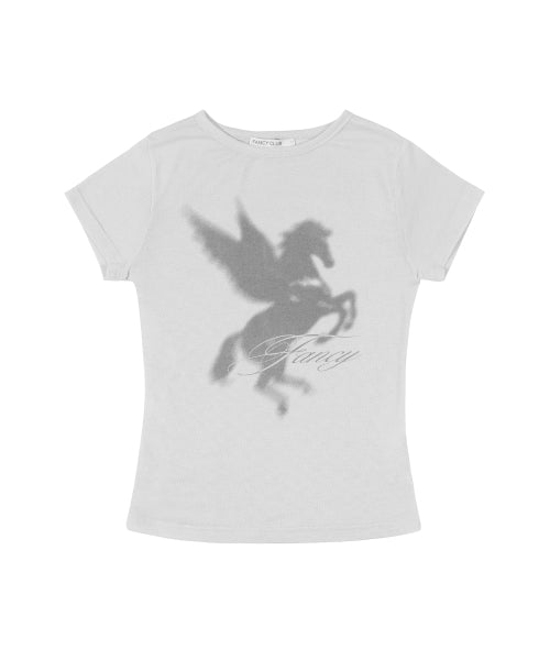 FANCY CLUB SHADOW PEGASUS TEE - 3 COLORS GREY