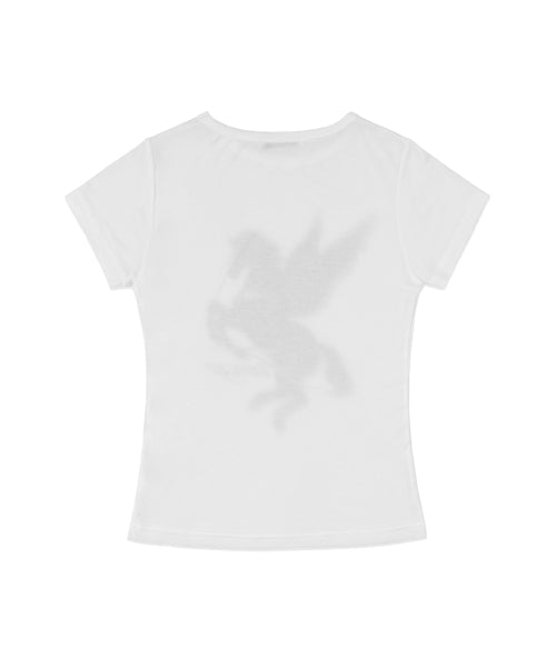 FANCY CLUB SHADOW PEGASUS TEE - 3 COLORS WHITE