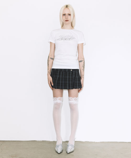 (MINT) F26QB073 - 5 COLORS WHITE