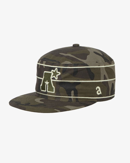 A LOGO PILLBOX CAP - 2 COLORS AS SHOWN