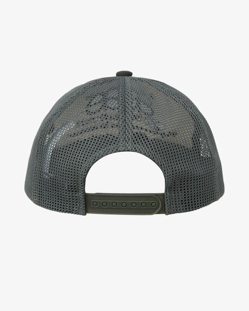 WEB LOGO FLOWER MESH CAP - 2 COLORS BEIGE