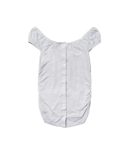 (DUSTY BLUE) F26QB124 - 2 COLORS BLUE