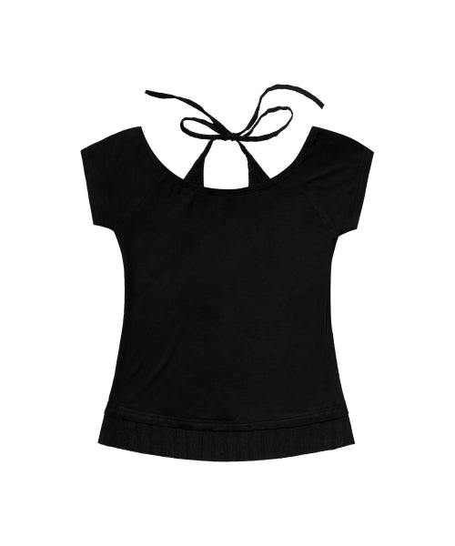 TOP F26QB136 - 3 COLORS BLACK