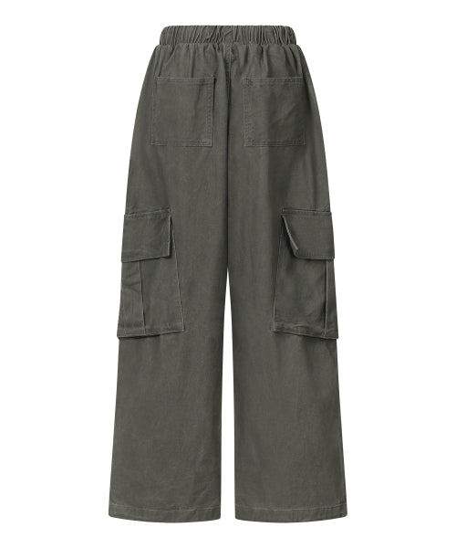 PIGMENT CARGO PANTS - 2 COLORS BLACK
