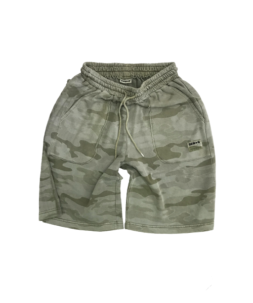 CHALK CAMO BERMUDA PANTS - 2 COLORS KHAKI