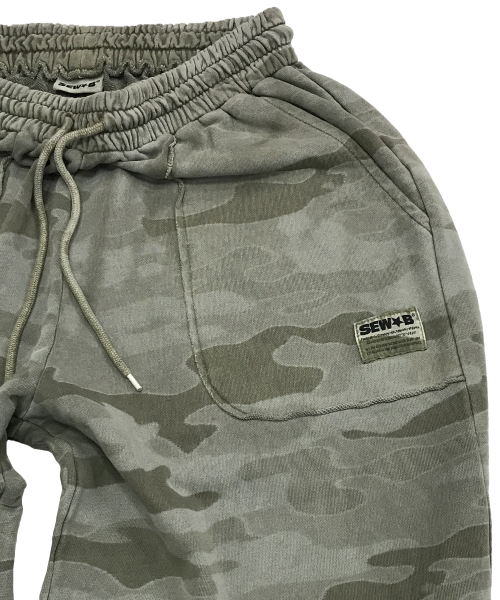 CHALK CAMO BERMUDA PANTS - 2 COLORS KHAKI