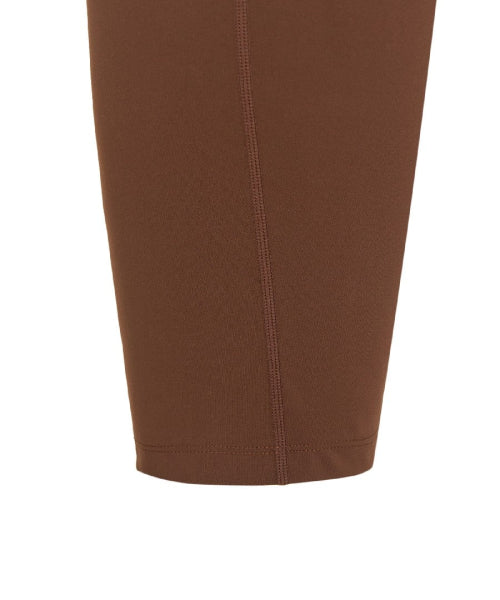 BASIC BAND LOGO POINT BIKE SHORTS BOS #KARINA同款! BROWN