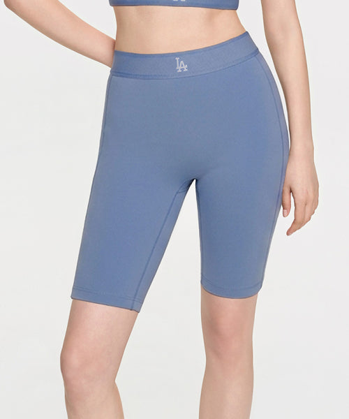 BASIC BAND LOGO POINT BIKE SHORTS LA #KARINA同款! BLUE