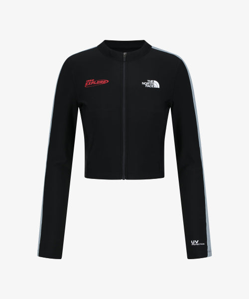 WOMEN'S MARIV ZIP-UP BLACK