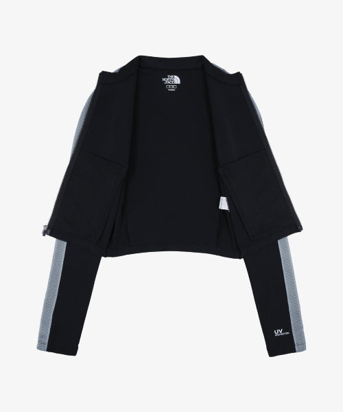 WOMEN'S MARIV ZIP-UP BLACK