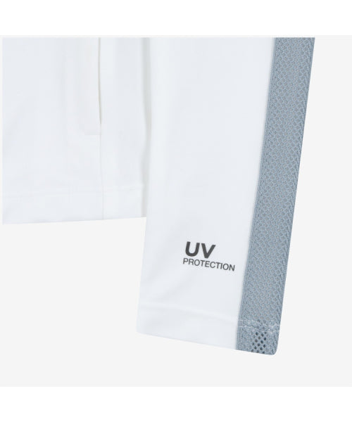 WOMEN'S MARIV ZIP-UP WHITE