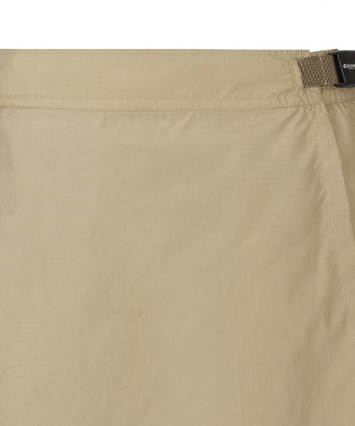 WOMEN LIGHT WOVEN TRAINING SKORT #NINGNING同款！ - 2 COLORS BEIGE