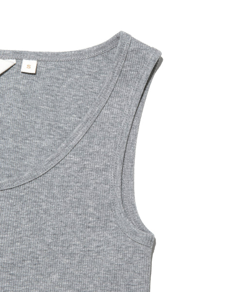 BUTTON SLEEVELESS - 2 COLORS GREY